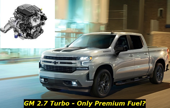 gm 2-7 turbo premium fuel